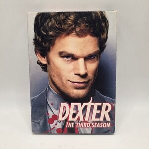 Showtime Dexter The Third Season DVD Set Michael C Hall Crime Thriller TV Series